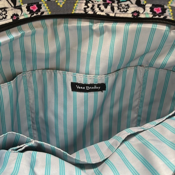 Vera Bradley small vera tote style floral handbag - Picture 7 of 9